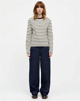 Pablo Maggie T-shirt - Vanilla Ice / Black